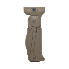 Рукоятка перенесення вогню DLG Tactical (DLG-048) на планку Picatinny, колір Койот, складана