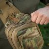 Сумка плечова M-TAC SLING PISTOL BAG ELITE HEX З ЛИПУЧКОЮ MULTICAM/COYOTE - Зображення 3