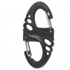 Набір карабінів тактичних Mil-Tec 10шт. Tactical S-hook Black - Зображення 1