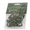 Набір карабінів тактичних Mil-Tec 10шт. Tactical S-hook Olive - Зображення 2