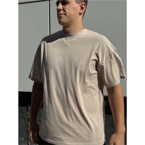 Футболка oversize бежева Tirex