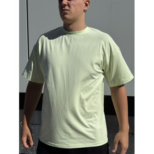 Футболка oversize світло-зелена Tirex