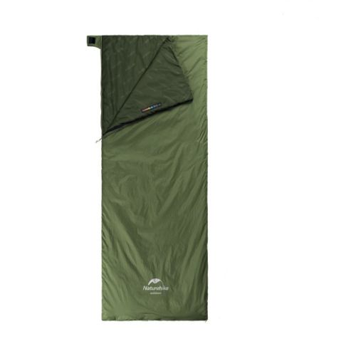 Спальник надлегкий Naturehike Summer LW180 NH21MSD09 лівий, p. M, зелений