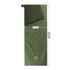 Спальник надлегкий Naturehike Summer LW180 NH21MSD09 лівий, p. M, зелений - Зображення 2