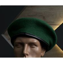 Берет армійський безшовний MIL-TEC Beret зелений