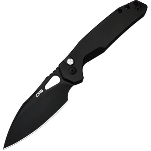 Ніж CJRB Frack Black Blade, AR-RPM9, Steel handle (J1931-BST)