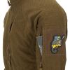 Кофта флісова Helikon-Tex Alpha Tactical Jacket Coyote - Зображення 4