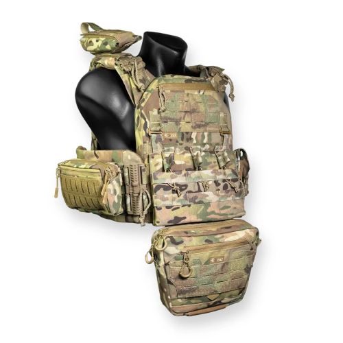 Плитоноска East Gear "Схід Set V.1." Схід 24 + 6 підсумків, швидке скидання мультикам