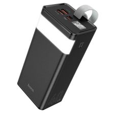 Зовнішній аккумулятор PB Hoco J86 40000 mAh micro/Type-c 18W/2USB 22.5W/TYPE-C PD20W LED (Чорний) Зовнішній аккумулятор PB Hoco J86 40000 mAh micro/Type-c 18W/2USB 22.5W/TYPE-C PD20W LED (Чорний)