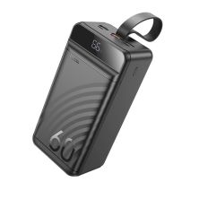 УМБ Power Bank Hoco J123C Element 60000mAh PD20W+QC3.0 (222Wh) чорний УМБ Power Bank Hoco J123C Element 60000mAh PD20W+QC3.0 (222Wh) чорний