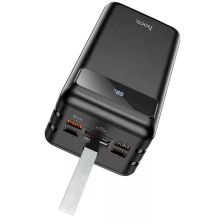 Зовнішній аккумулятор PB Hoco J86B 60000 mAh PD20W+22.5W (Чорний) Зовнішній аккумулятор PB Hoco J86B 60000 mAh PD20W+22.5W (Чорний)