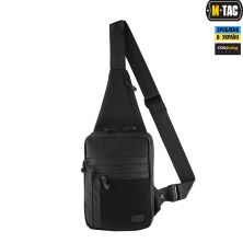 Сумка плечова M-TAC ELITE GEN.IV З ЛИПУЧКОЮ BLACK
