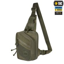 Сумка плечова M-TAC SLING PISTOL BAG ELITE HEX З ЛИПУЧКОЮ RANGER GREEN